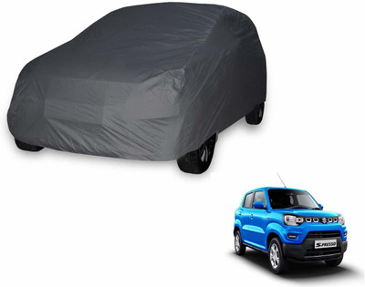Anant Car Cover For Maruti Suzuki S-Presso (Without Mirror Pockets)(Grey)