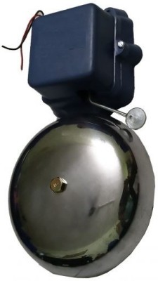 SWAGGERS 9 inch High range loud sound school gong bell Wired Door Chime(1 Tune)