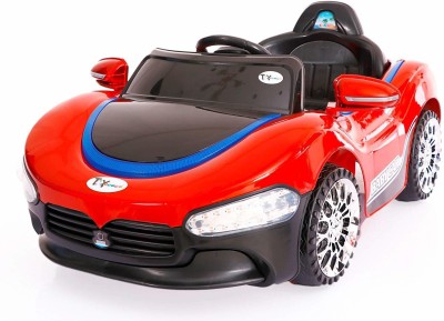 letzride OH BABY by flipkart kids 518 CAR ,FULL OF LED LIGHT,REMOTE,ELECTRIC TOY CAR Car Battery Operated Ride On(Red)