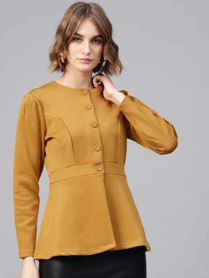 SASSAFRAS Full Sleeve Solid Women Jacket