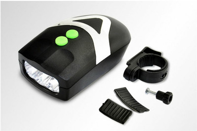 FASTPED Cycle Mouse-Shaped Head Light (3 modes) LED Front Light(Black)