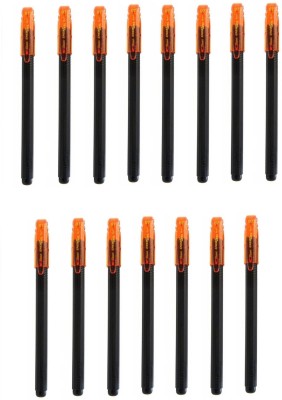 PENTEL Energel BL-417 Orange ink color Roller Gel Pen(Pack of 15, Ink Color - Orange)