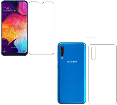 PR SMART Front and Back Tempered Glass for Samsung A30S(Pack of 2)