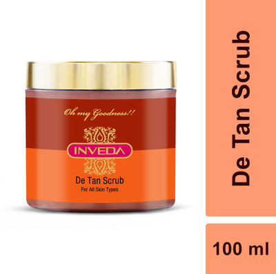 Inveda De Tan Scrub for all skin types Scrub(100 ml)