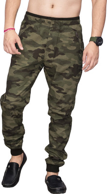 SAPPER Camouflage Men Light Green Track Pants