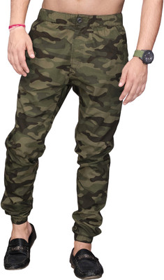 SAPPER Camouflage Men Light Green Track Pants