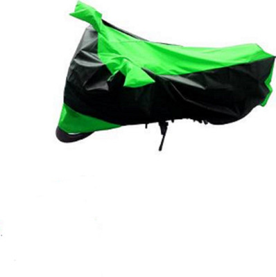 High Quality Waterproof Two Wheeler Cover for TVS(Apache RTR 180, Green, Black)