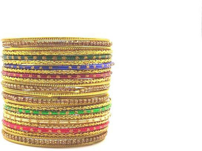 Sangita Alloy Gold-plated Bangle Set