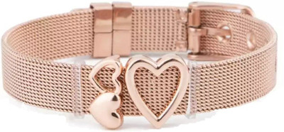 JS Stainless Steel Gold-plated Bracelet