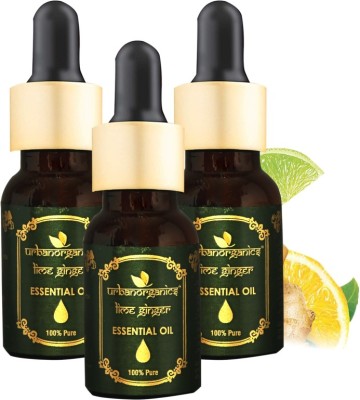 URBANORGANICS LIME GINGER ESSENTIAL OIL ( SET OF 3)(45 ml)