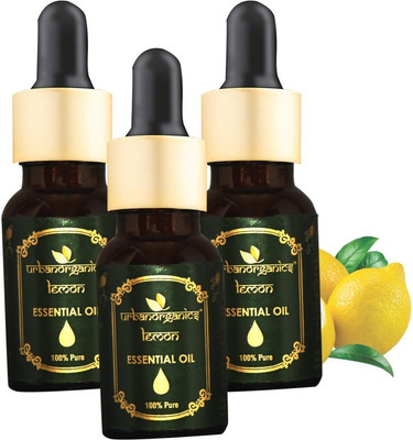 URBANORGANICS LEMON ESSENTIAL OIL( SET OF 3)(45 ml)