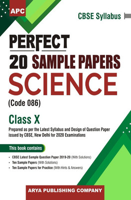 Perfect 20 Sample Papers Science Class X(English, Paperback, unknown)