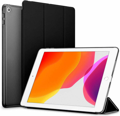 Robustrion Flip Cover for Apple iPad 7th Generation 10.2 inch 2019(Black, Dual Protection)