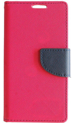 SAMARA Flip Cover for Honor 7C(Pink, Shock Proof)