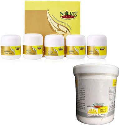 Nature's Essence RAVISHING GOLD FACIAL KIT (525 G)(2 Items in the set)