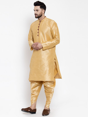 kaifoo Men Kurta Dhoti Pant Set