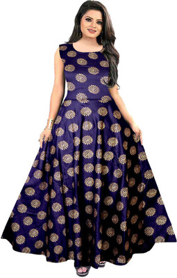 JWF Anarkali Gown(Blue)