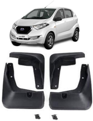 autokaar Front Mud Guard, Rear Mud Guard For Datsun Redi GO NA(Black)