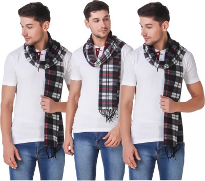 Fit N Fine Printed Men Muffler(Pack of 3)