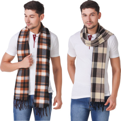 Fit N Fine Printed Men Muffler(Pack of 2)