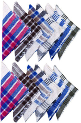 Ninki Fresh Super highly Absorbent Best Quality Multicolor Cloth Napkins(12 Sheets)