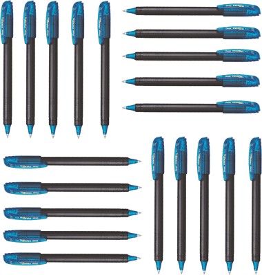 PENTEL Energel BL-417 Turquoise Blue ink color Roller Gel Pen(Pack of 20, Turquois Blue)