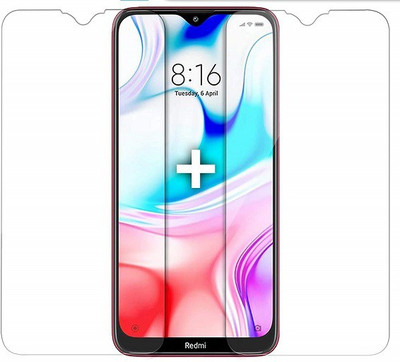 Bodoma Tempered Glass Guard for Xiaomi Redmi8(Pack of 2)