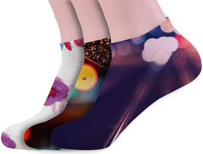 mefunky Women Printed Ankle Length(Pack of 3)