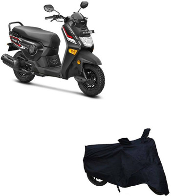 COVER WORLD Two Wheeler Cover for Honda(Cliq, Blue)