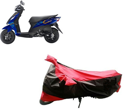 VT covers Waterproof Two Wheeler Cover for Suzuki(Let's, Red, Blue)