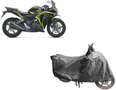 COVER WORLD Waterproof Two Wheeler Cover for Honda(CBR 650F, Green)