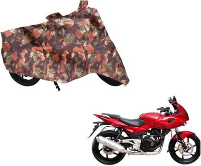COVERPLANET Two Wheeler Cover for Bajaj(Pulsar 220 DTS-i, Multicolor)
