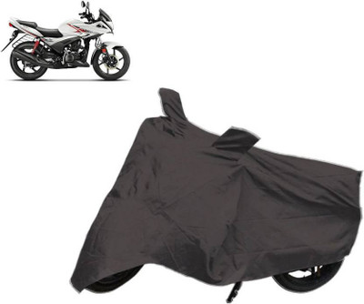ANLOPE Two Wheeler Cover for Hero(Ignitor, Grey)