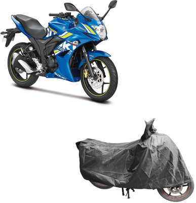 COVER WORLD Waterproof Two Wheeler Cover for Suzuki(Hayate, Green)