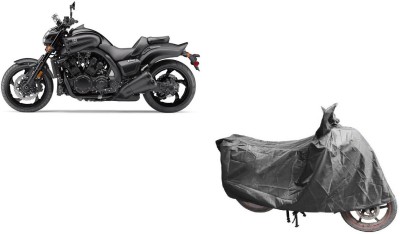 VT covers Waterproof Two Wheeler Cover for Yamaha(VMAX, Grey)