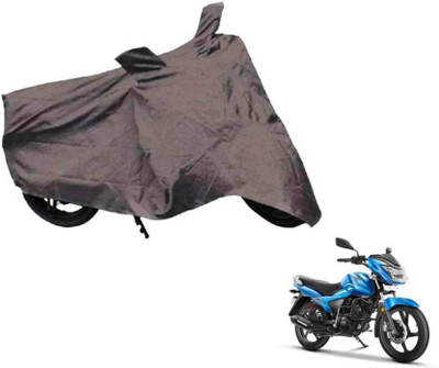 VT covers Waterproof Two Wheeler Cover for TVS(Victor GLX, Grey)