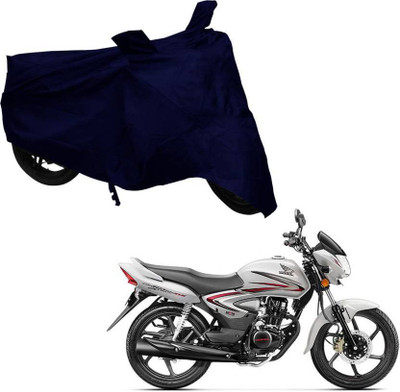 carbox Two Wheeler Cover for Honda(CB Shine, Blue)