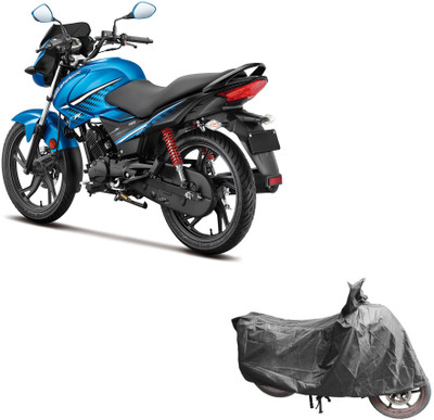 VT covers Waterproof Two Wheeler Cover for Hero(Glamour FI, Grey)