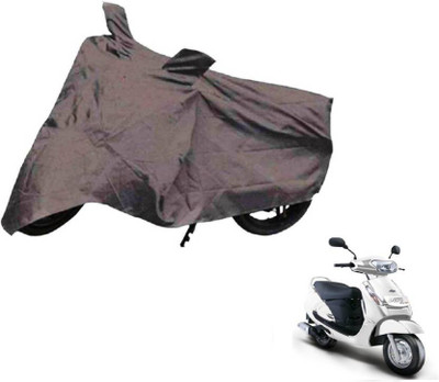 COVERPLANET Waterproof Two Wheeler Cover for Mahindra(Duro, Grey)