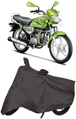 ANLOPE Two Wheeler Cover for Hero(HF Deluxe, Grey)