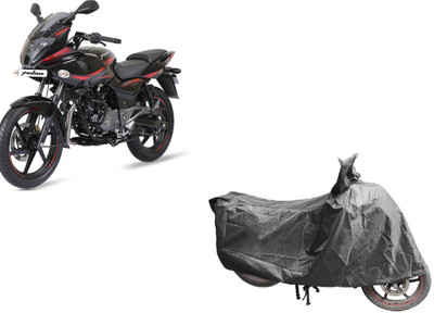 COVER WORLD Waterproof Two Wheeler Cover for Bajaj(Pulsar AS 150, Green)