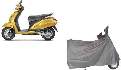 COVER WORLD Waterproof Two Wheeler Cover for Honda(Activa 125, Green)