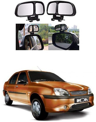 PRTEK Manual Remote Blind Spot Mirror For Ford Ikon(Center)
