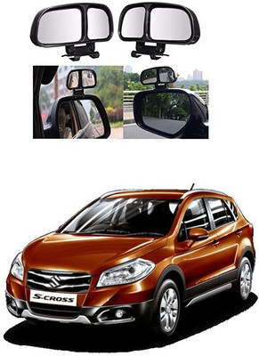 PRTEK Manual Remote Blind Spot Mirror For Maruti Suzuki S-Cross(Center)
