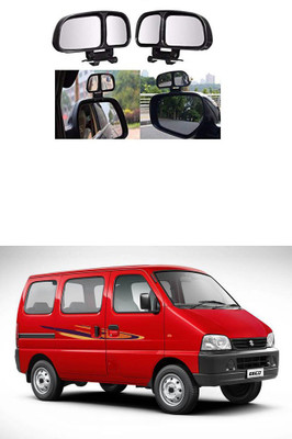 PRTEK Manual Remote Blind Spot Mirror For Maruti Suzuki Eeco(Center)