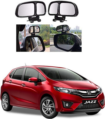 PRTEK Manual Remote Blind Spot Mirror For Honda Jazz(Center)