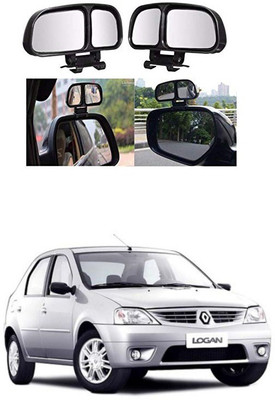 PRTEK Manual Remote Blind Spot Mirror For Mahindra Logan(Center)