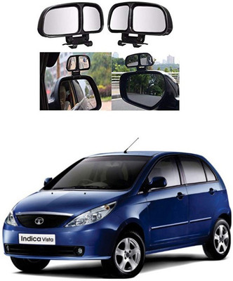 PRTEK Manual Remote Blind Spot Mirror For Tata Indica(Center)