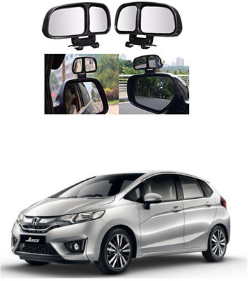 PRTEK Manual Remote Blind Spot Mirror For Honda Jazz(Center)