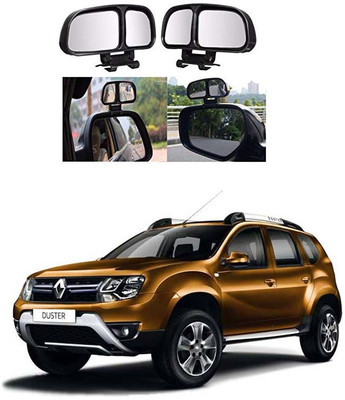 PRTEK Manual Remote Blind Spot Mirror For Renault Duster(Center)